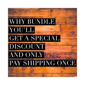 Why Bundle Special Discount & Pay Shipping Once